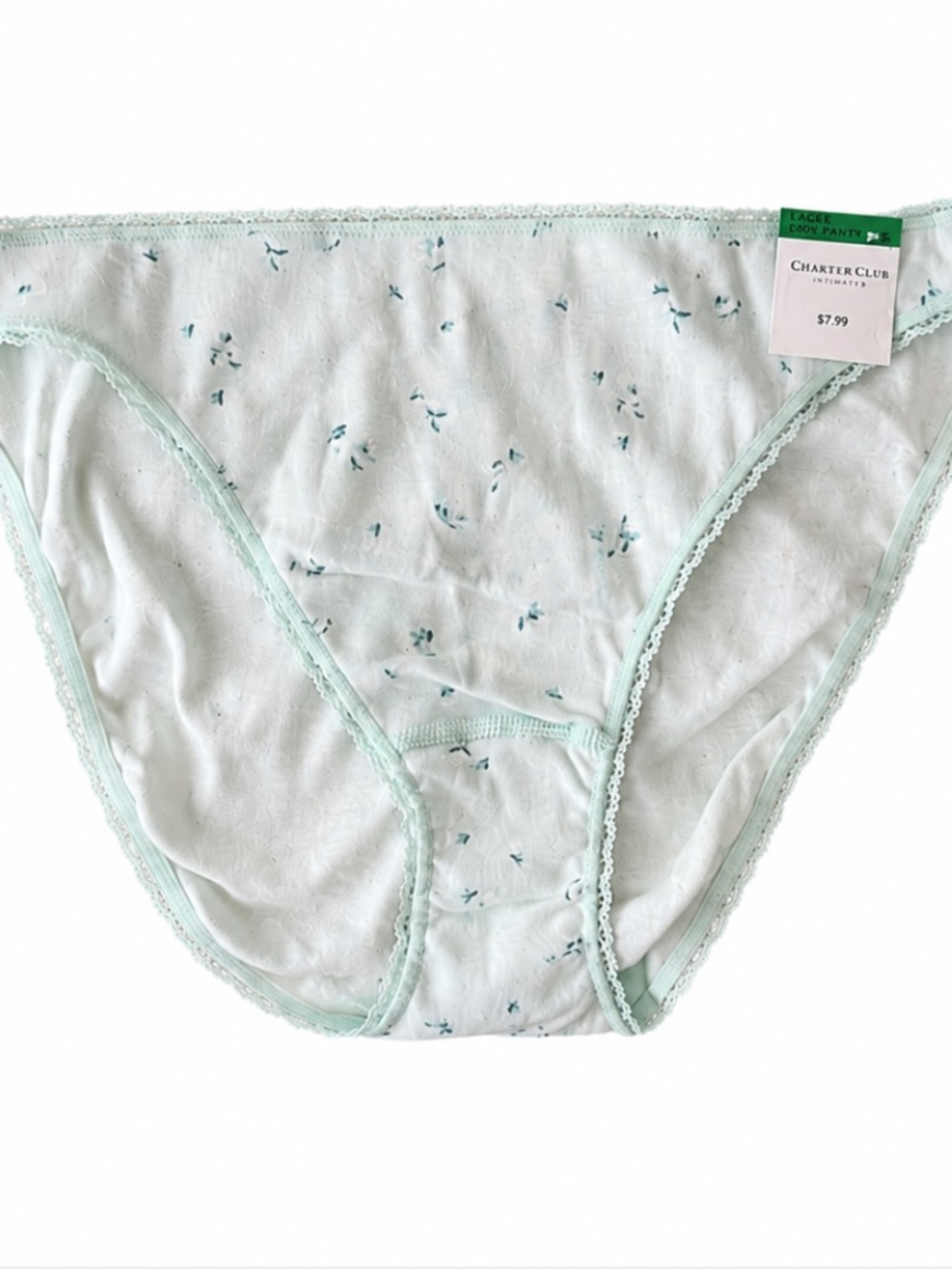 Charter Club Women's Everyday Cotton Bikini Underwear Large